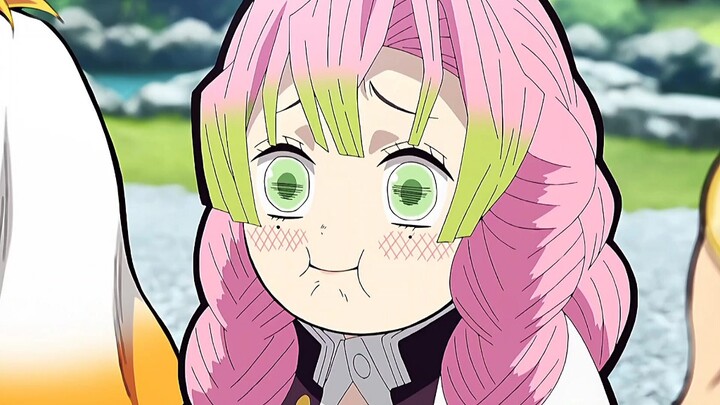 Mili-chan can't hold back her laughter—so cute!