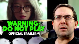 REACTION! Warning: Do Not Play Trailer #1 - Shudder Horror Movie 2020 Get SHUDDER for FREE