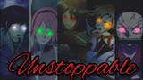 Unstoppable - AMV - Sakura/Hinata/Asuna/Mikasa/Nezuko