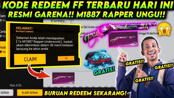 KODE REDEEM FREE FIRE TERBARU 9 APRIL 2024 HARI INI