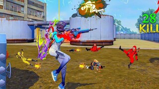 Grandmaster Hard Lobby 28 Kills - เกมเพลย์ Solo Vs Squad แบบเต็ม Garena Free Fire