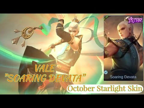 New November Starlight Skin Vale 'Soaring Devata' | Mobile Legends