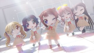【MMD/ BanG Dream】ポピパ -Pico Pico Tokyo- 【模型配布】