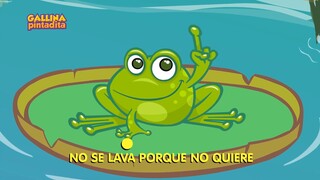 El Sapo | Galinha Pintadinha e sua turma em Espanhol | Animation meme [oc]