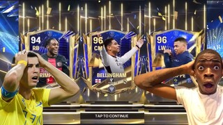 Toty all exchange packs in fc mobile 24 #fifamobile 😱 | packed bellingham #fifamobile