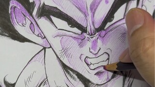 今天来点龙珠人物的绘画技巧