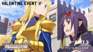 Sword Art Online Integral Factor: Valentine Event Part 3