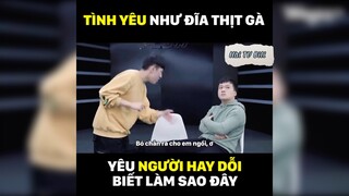 Tình yêu như đĩa thịt gà