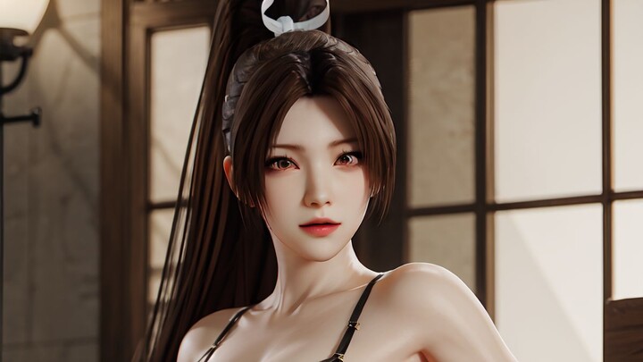 Vẽ AI, Shimane Mochizuki, trình diễn nội y