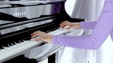 เล่น 💕เลิกกันอย่างมีความสุข ไล่โทนสีม่วงอ่อน｜Man Laura Piano