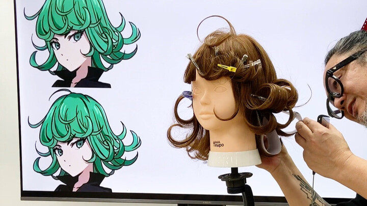 Deconstruction of the Tornado Hairstyle from Anime Characters