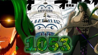 Review Chapter 1053 One Piece - Admiral Ryukugyu Bersiap Menyerang Wanokuni Dengan Kapal Perang!