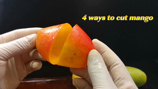 [Life]Four ways to cut mango effectively|<Fly>