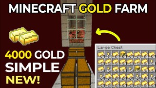 Minecraft How to Make Gold Farm 1.19 (easy)