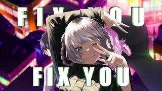 Yofukasi No Uta [ AMV ] Fix You
