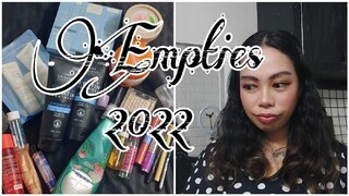 2022 Product Empties