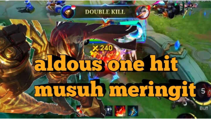 aldous one hit ter gg