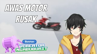 Awas motor rusak