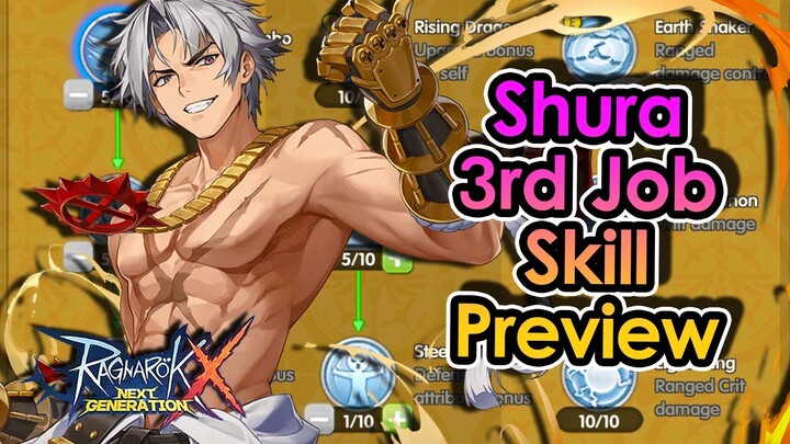 [ROX Global] Shura Just Got WAY Stronger. All 3rd Job Skills Explained | King Spade