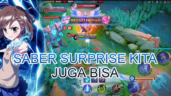 SABER SURPRISE KITA JUGA BISA