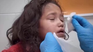 Palestine children are very bad condition due to Israeli genocide in gaza