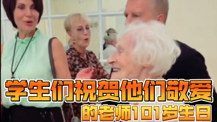 Grandma Survived the Siege of Leningrad—Students Celebrate Their Beloved Teacher’s 101st Birthday!