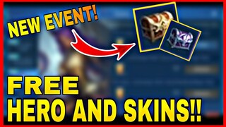 NEW EVENT!! || GET FREE HERO AND SKIN USING VPN!! | MLBB