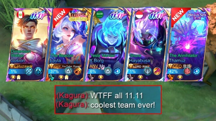 5 MAN ALL 11.11 SKIN IS FINALLY HERE