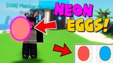 How To Get NEON* SHARK EGGS In Fishing Simulator - ROBLOX