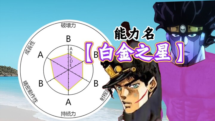 每日随机超能力【白金之星】其二