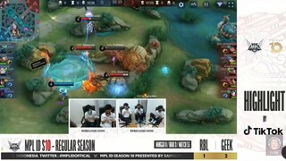 MPL ID SEASON 10 WEEK 8| MIC CHECK REBELLION ZION VS GEEK FAM #mpl #mplid #mplids10 #geek #rebellion