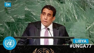 🇱🇾 Libya - President Addresses United Nations General Debate, 77th Session (English) | #UNGA