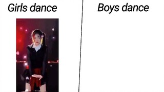 Girls Vs Boys Dancing