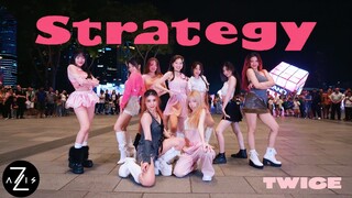 【Z轴舞团】元气满满过大年！TWICE超好听回归曲strategy一镜到底路演翻跳