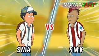 KEHIDUPAN SMA VS SMK