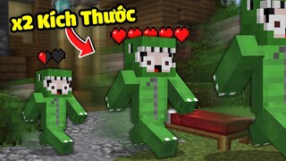Minecraft Bedwars, Nhưng Bạn Có Thể Tăng Kích Thước Ngẫu Nhiên Troll Noob Team