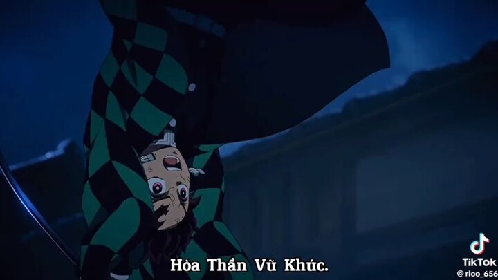 Thầy dạy nước trò múa lửa :> #kimetsunoyaiba #thanhguomdietquy #TanjiroKamado
