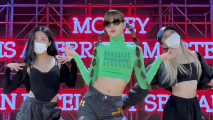 LISA MONEY and LALISA舞蹈挑战