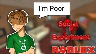 MM2 Poor Player || Social Experiment