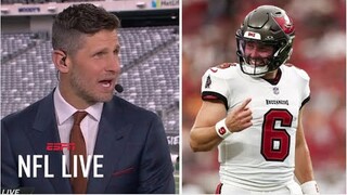 NFL LIVE | Dan Orlovsky GOES CRAZY Baker Mayfield throws 4 TD, 3 Int as Bucs DESTROY Saints 51-27