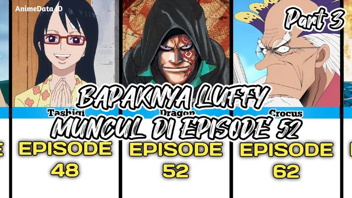 Penampilan/Kemunculan Pertama Karakter One Piece Part 3