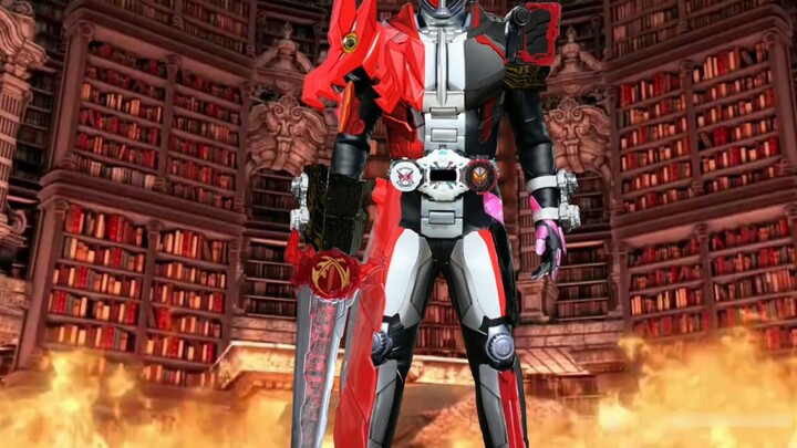 Without the DCD table, the Saber armor will turn into a dragon? Kamen Rider Zi-O Saber armor! [aoc's