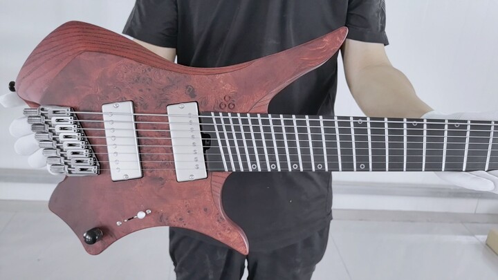 GOC Vajra + 8 - Crimson 无头电吉他