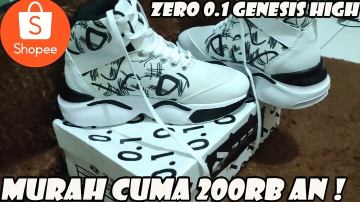 UNBOXING & REVIEW SEPATU ZERO 0.1 GENESIS HIGH