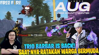 BORONG BUNDLE CR7 DAN SKIN AUG CYBER BOUNTY HUNTER - FIRE RATENYA GAK NGOTAK! AUTO BOOYAH! FREE FIRE