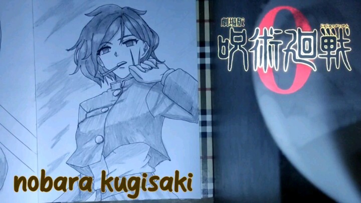 drawing Nobara kugisaki anime Jujutsu kaisen 💀💀💀