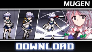 [ Update ] Sakuya JUS By Planeptune - MUGEN JUS CHAR