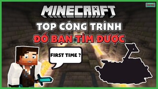 TOP công trình HIẾM CÓ KHÓ TÌM nhất MINECRAFT | Gamechan