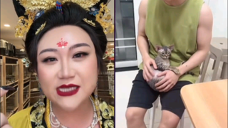 当看猫主播要下播，突然来了壮硕体育生时，疯狂吸阳气现场.. #来了姊妹