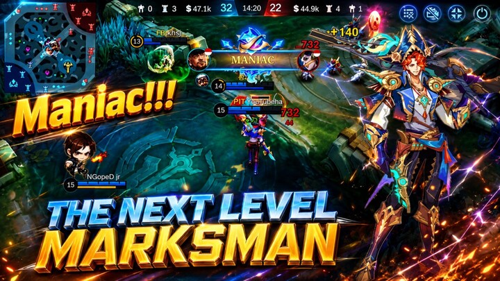 Moment Brutal Clint Sudutkan lawan sampai Maniac | MLBB MOBILE LEGEND